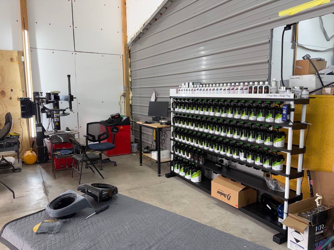 Shop Paint Work
